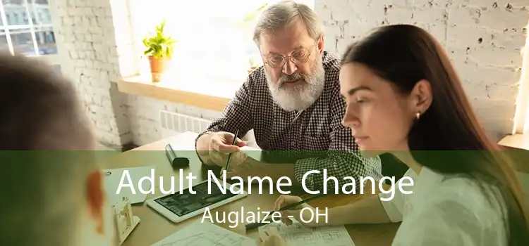Adult Name Change Auglaize - OH