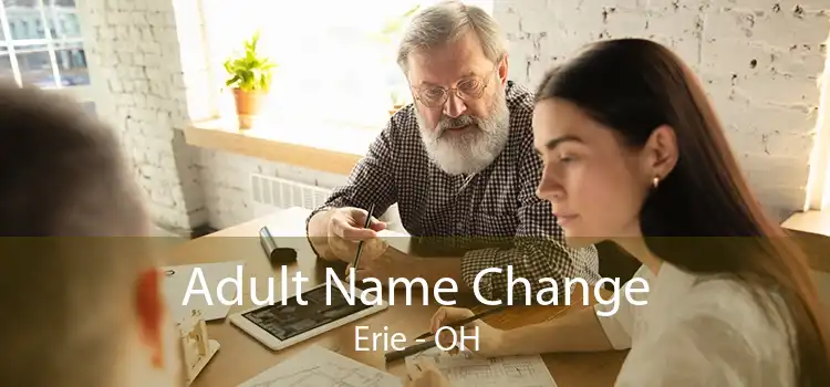Adult Name Change Erie - OH