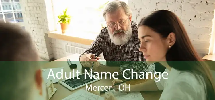 Adult Name Change Mercer - OH