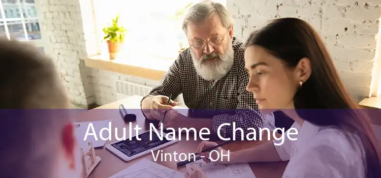 Adult Name Change Vinton - OH