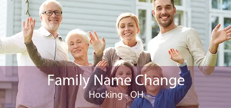 Family Name Change Hocking - OH