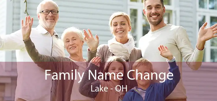 Family Name Change Lake - OH