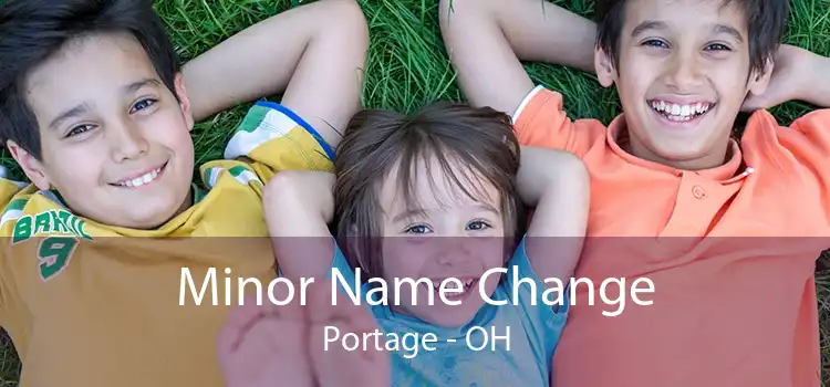 Minor Name Change Portage - OH