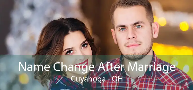 Name Change After Marriage Cuyahoga - OH