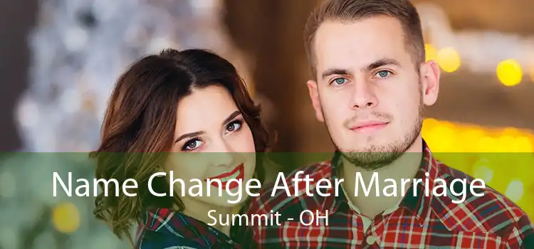Name Change After Marriage Summit - OH