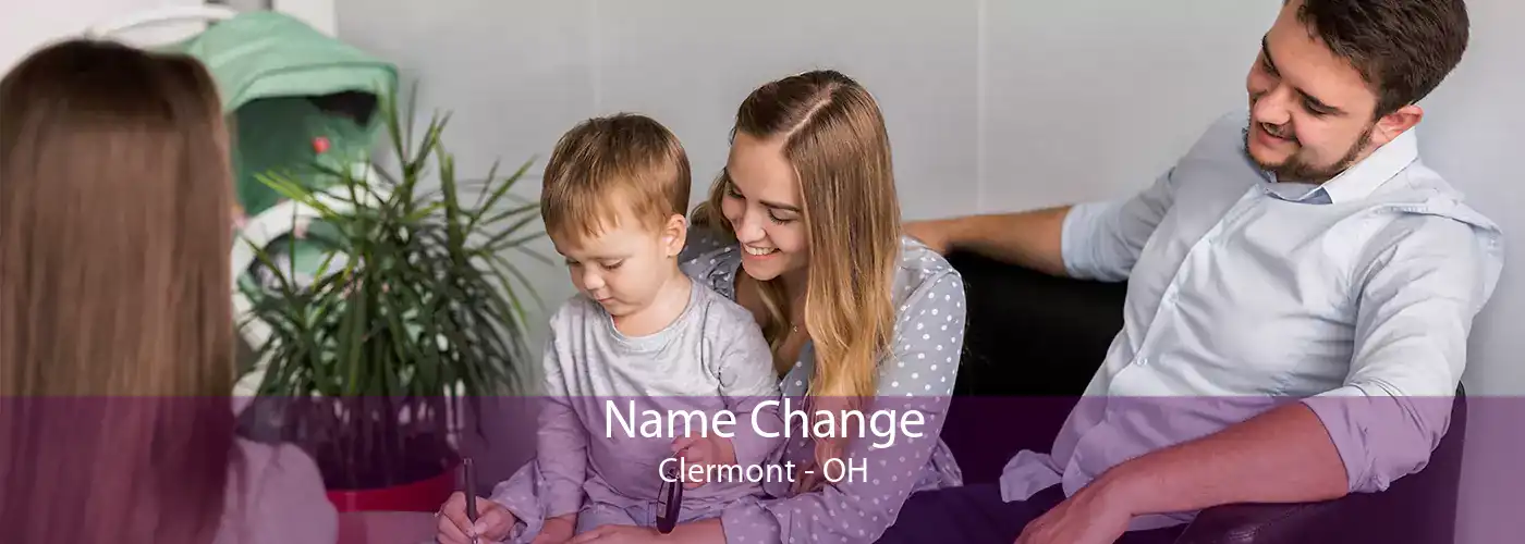 Name Change Clermont - OH
