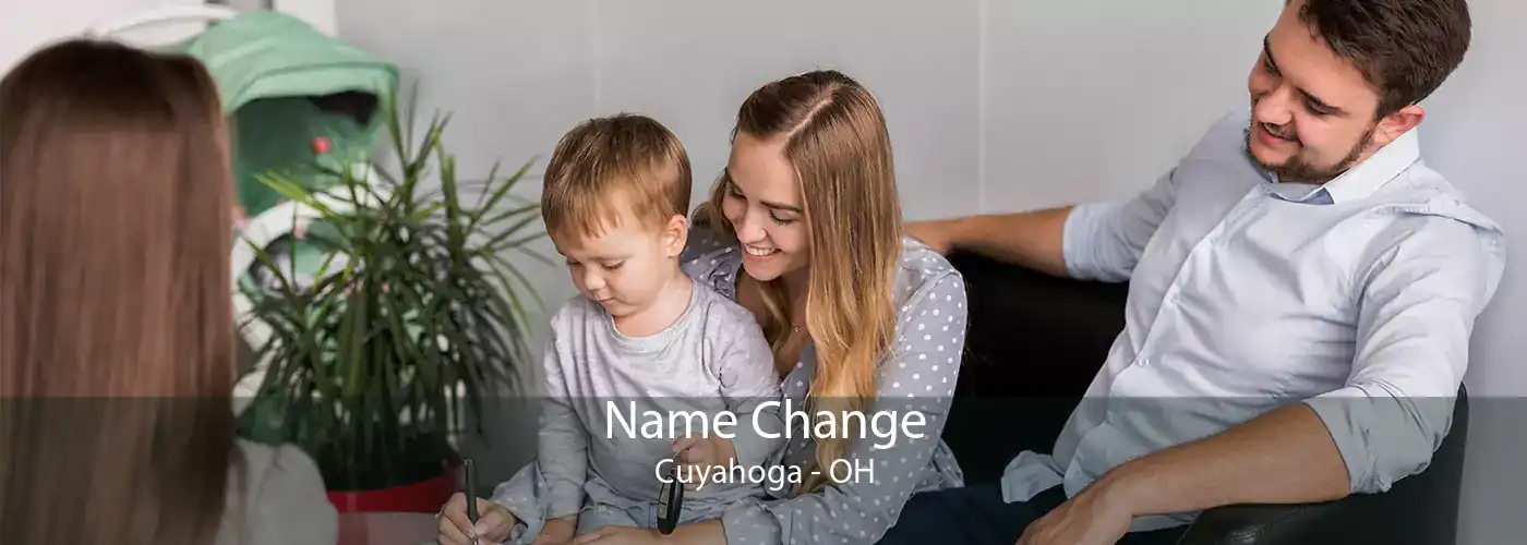 Name Change Cuyahoga - OH