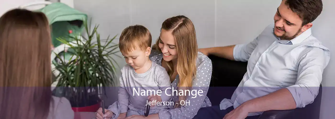 Name Change Jefferson - OH