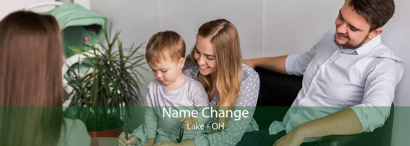 Name Change Lake - OH