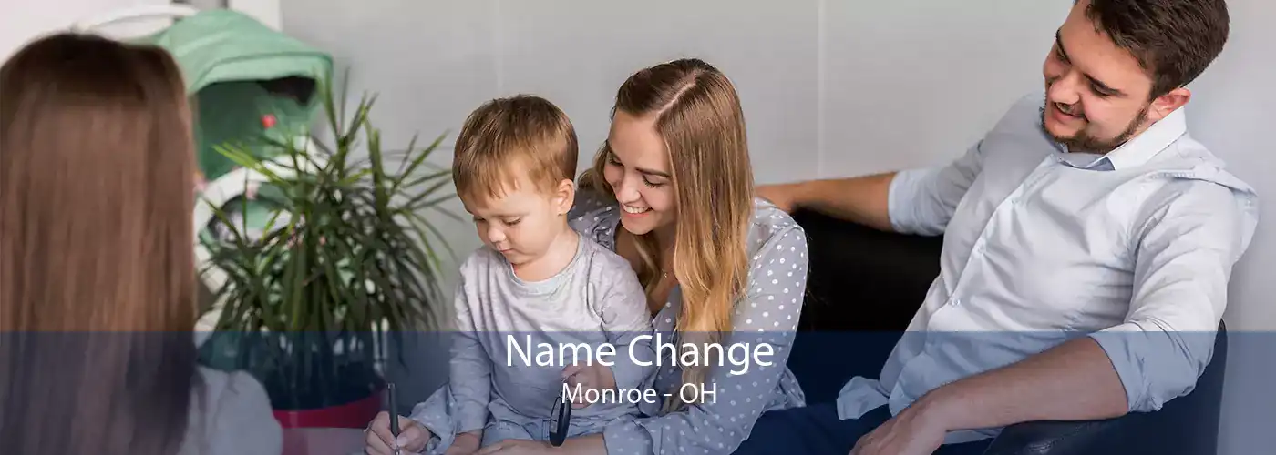 Name Change Monroe - OH