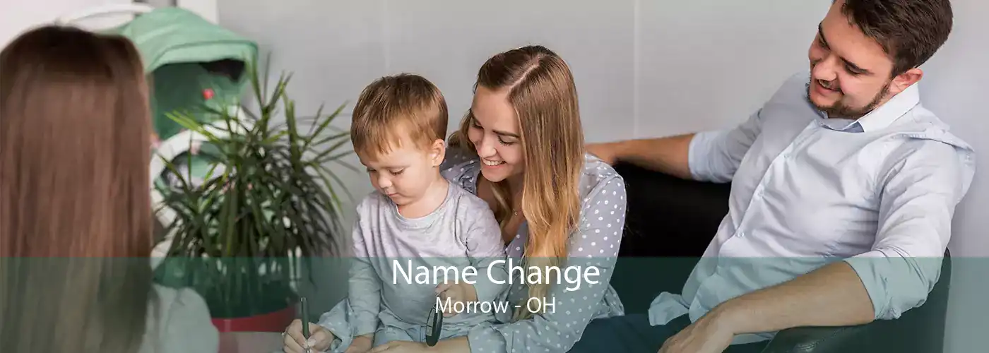 Name Change Morrow - OH