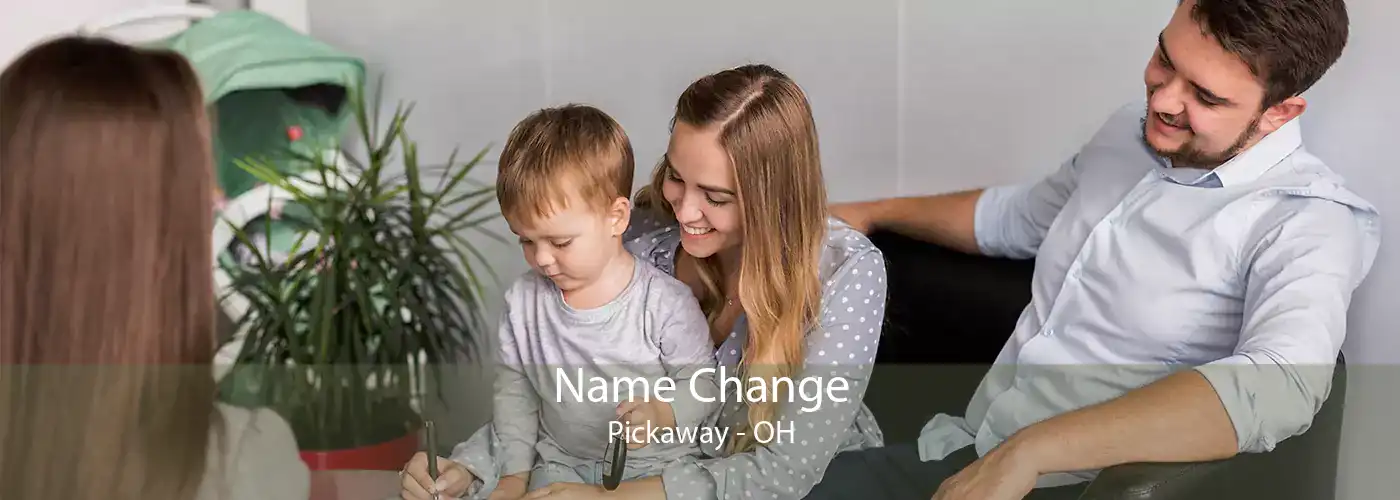 Name Change Pickaway - OH