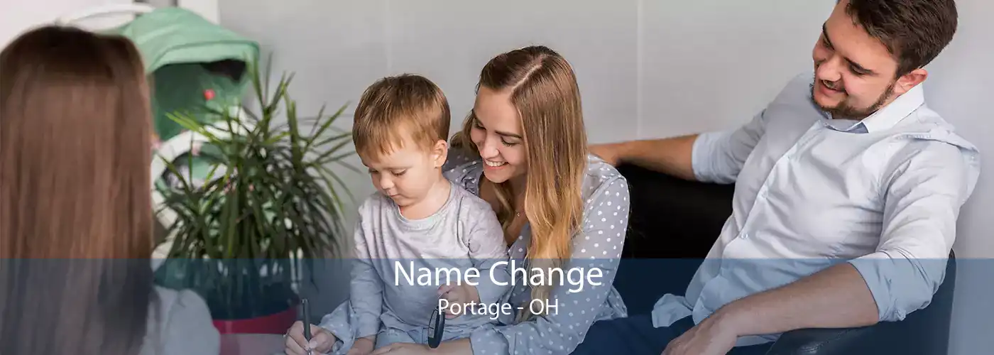 Name Change Portage - OH