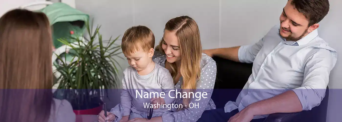 Name Change Washington - OH